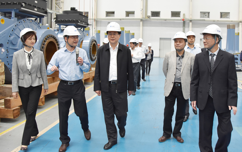 浙江省委副書(shū)記、省長(cháng)車(chē)俊一行蒞臨我司視察