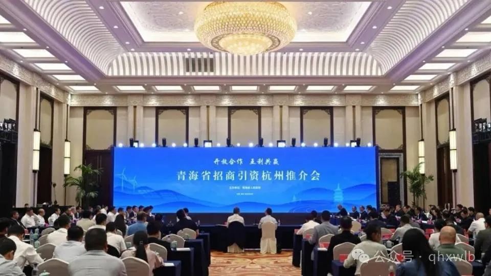 陳棋受邀參加青海省招商引資杭州推介會(huì )